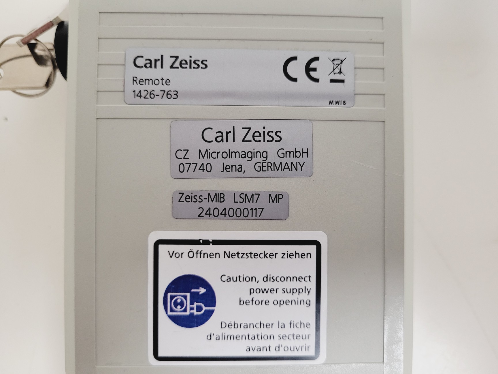 Image of Zeiss Examiner.Z1 Axio Upright with Laser System LSM7 Spares/Repair