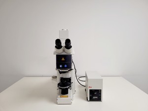 Image of Leica DM6000 CFS Upright Fluorescence Microscope Body w/ EL6000 Spares/Repair