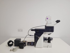 Thumbnail image of Leica DM6000 CFS Upright Fluorescence Microscope Body w/ EL6000 Spares/Repair
