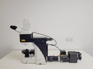 Thumbnail image of Leica DM6000 CFS Upright Fluorescence Microscope Body w/ EL6000 Spares/Repair