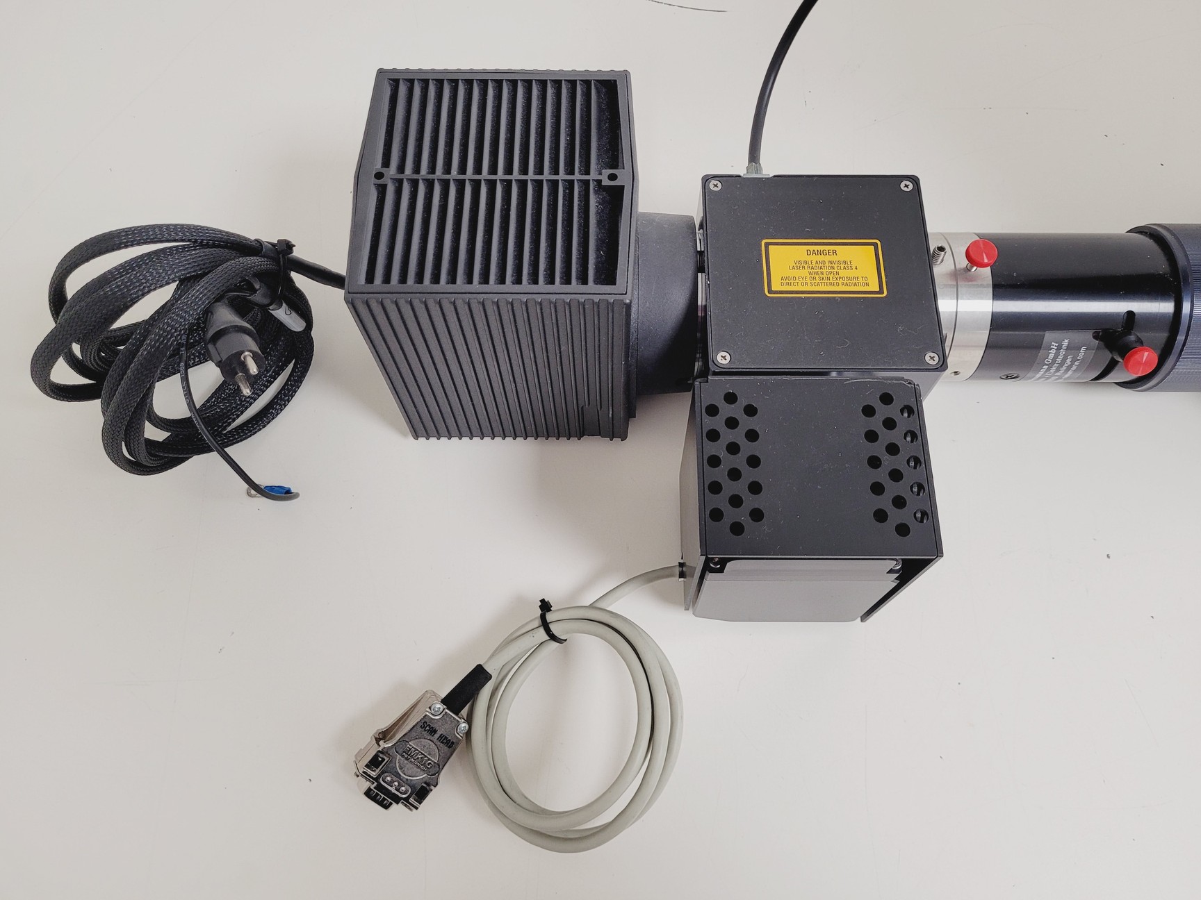 Image of Leica DM6000 CFS Upright Fluorescence Microscope Body w/ EL6000 Spares/Repair