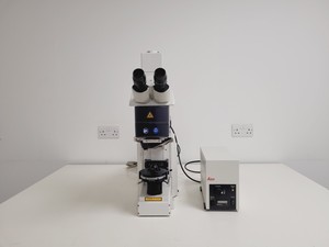 Thumbnail image of Leica DM6000 CFS Upright Fluorescence Microscope Body w/ EL6000 Spares/Repair