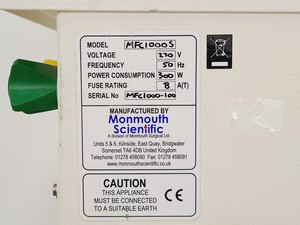 Thumbnail image of Monmouth Scientific Circulaire MFC 1000S Fume Cabinet