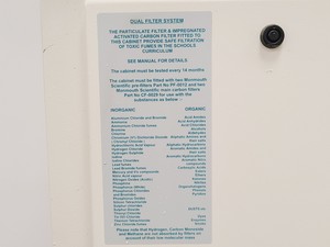 Thumbnail image of Monmouth Scientific Circulaire MFC 1000S Fume Cabinet