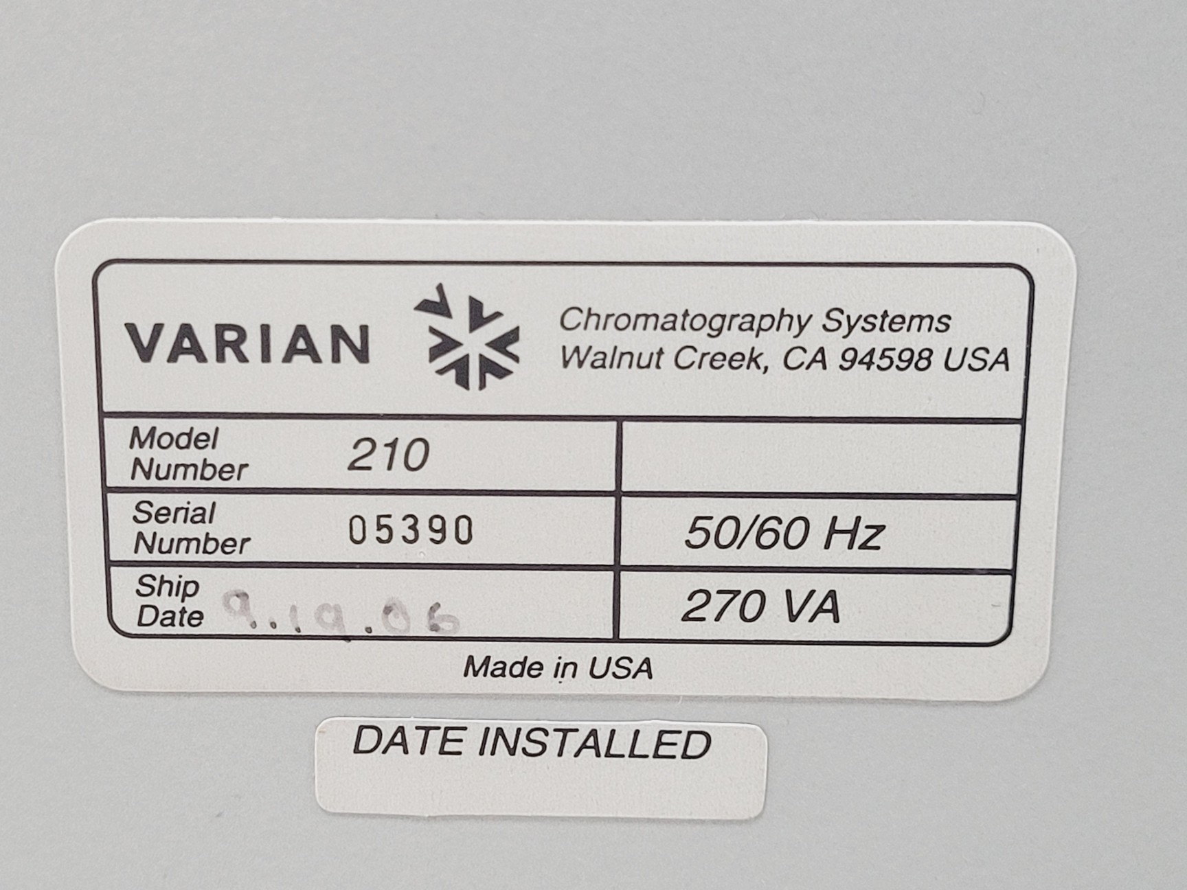 Image of Varian ProStar HPLC System, 701 Fraction Collector, 2 x 210 Solvent Module, 335