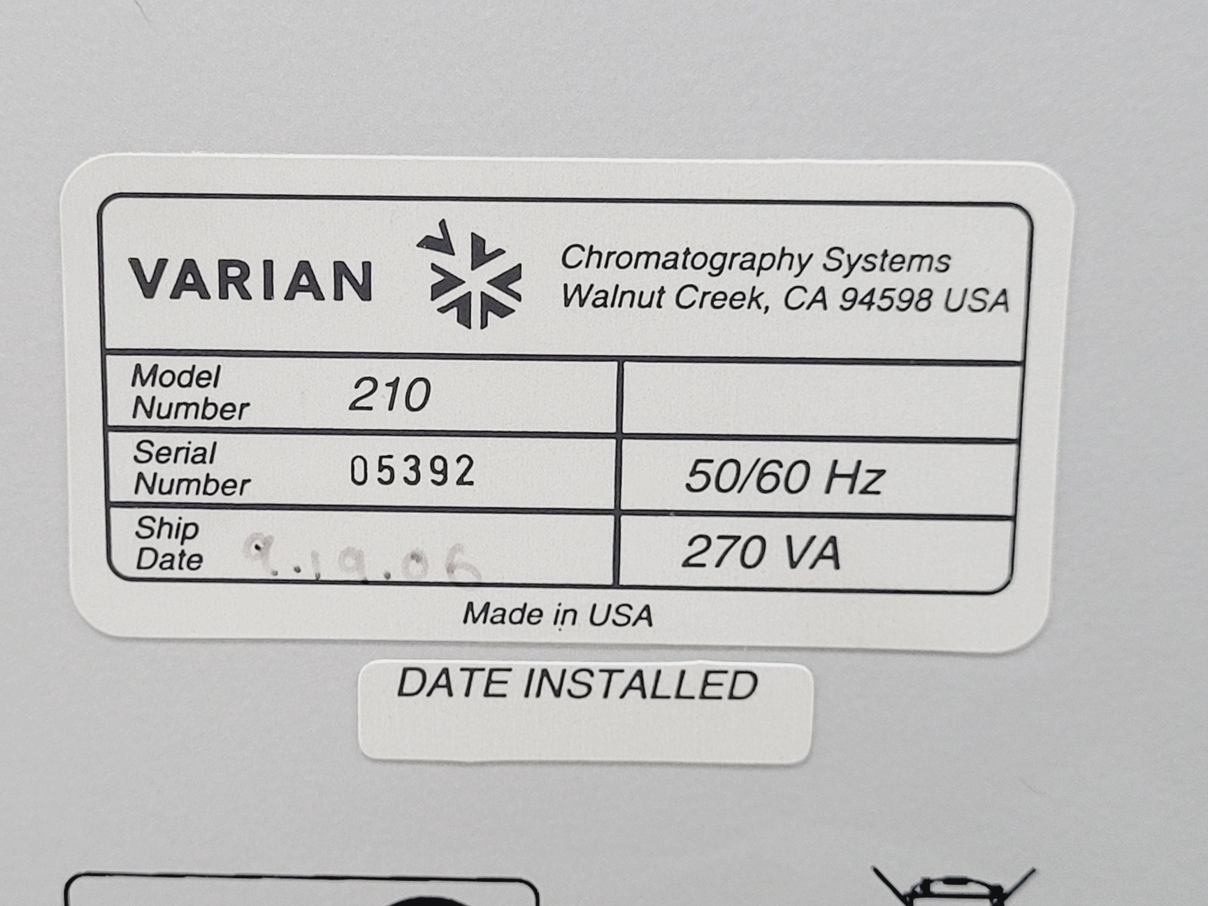 Image of Varian ProStar HPLC System, 701 Fraction Collector, 2 x 210 Solvent Module, 335