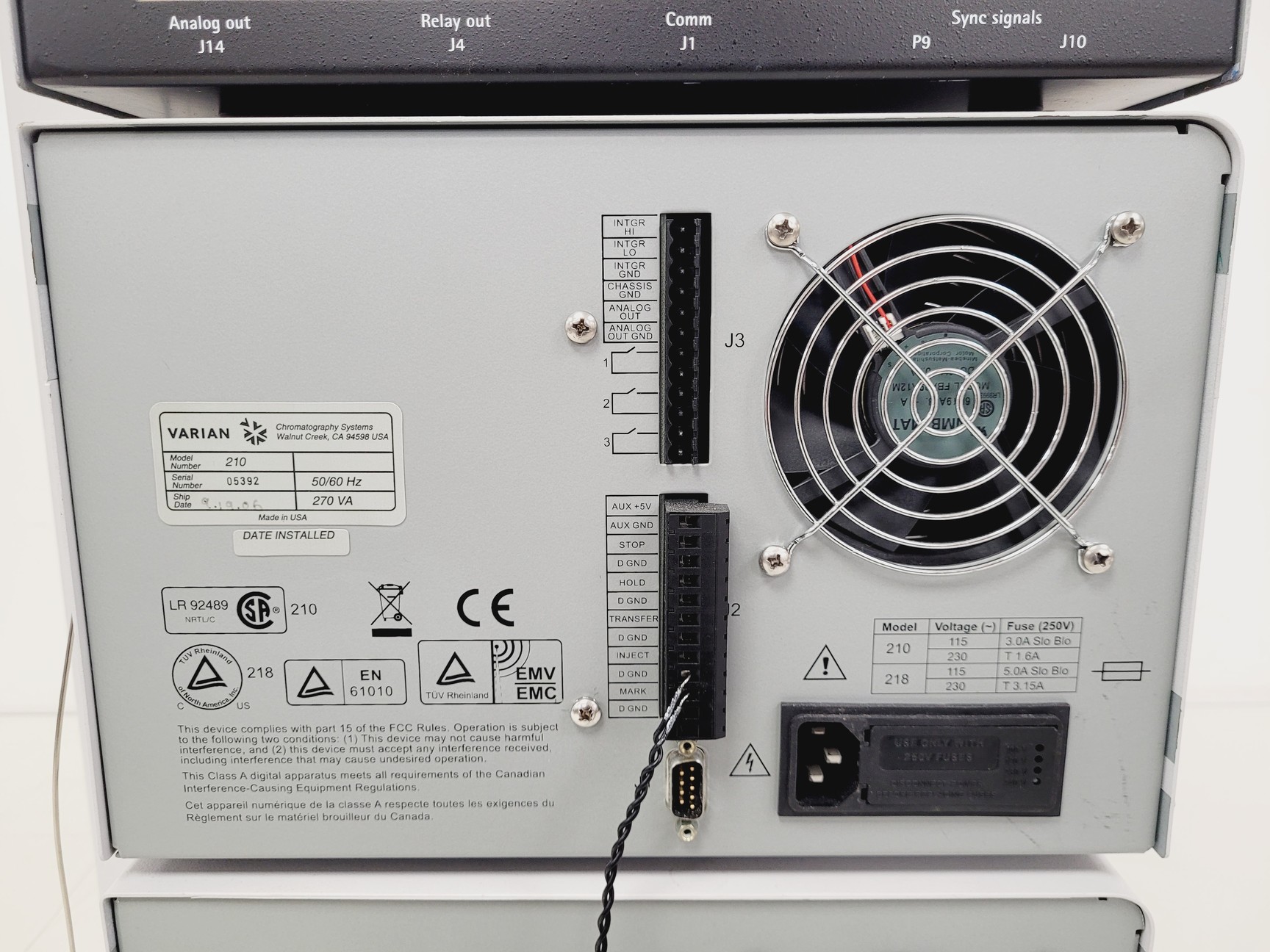 Image of Varian ProStar HPLC System, 701 Fraction Collector, 2 x 210 Solvent Module, 335