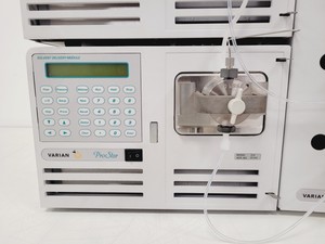 Thumbnail image of Varian ProStar HPLC System, 701 Fraction Collector, 2 x 210 Solvent Module, 335
