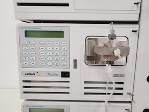 Thumbnail image of Varian ProStar HPLC System, 701 Fraction Collector, 2 x 210 Solvent Module, 335