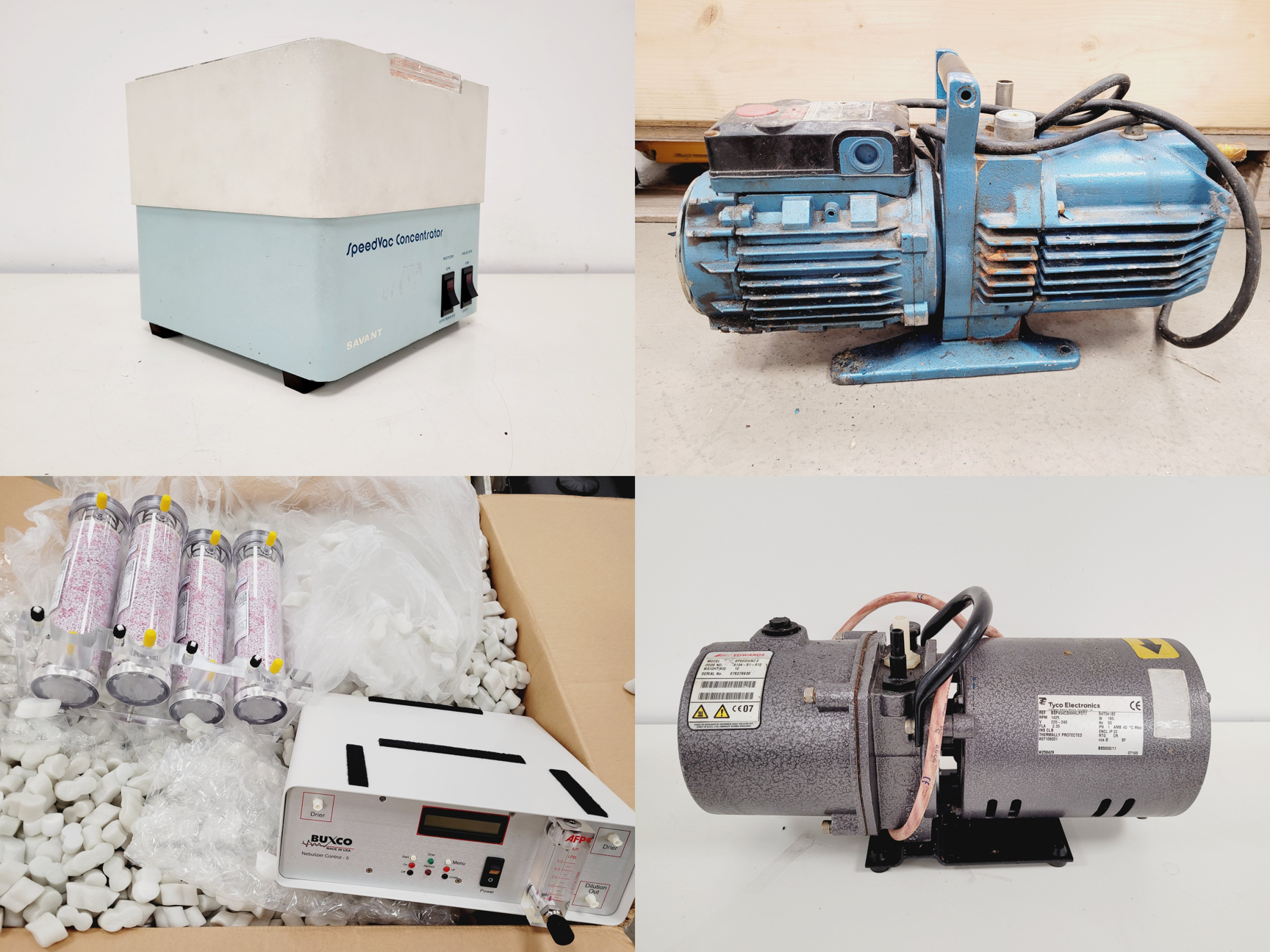 Image of Mixed Job Lot of Laboratory Equipment - Edwards, TTi, KnF Labport, Stuart