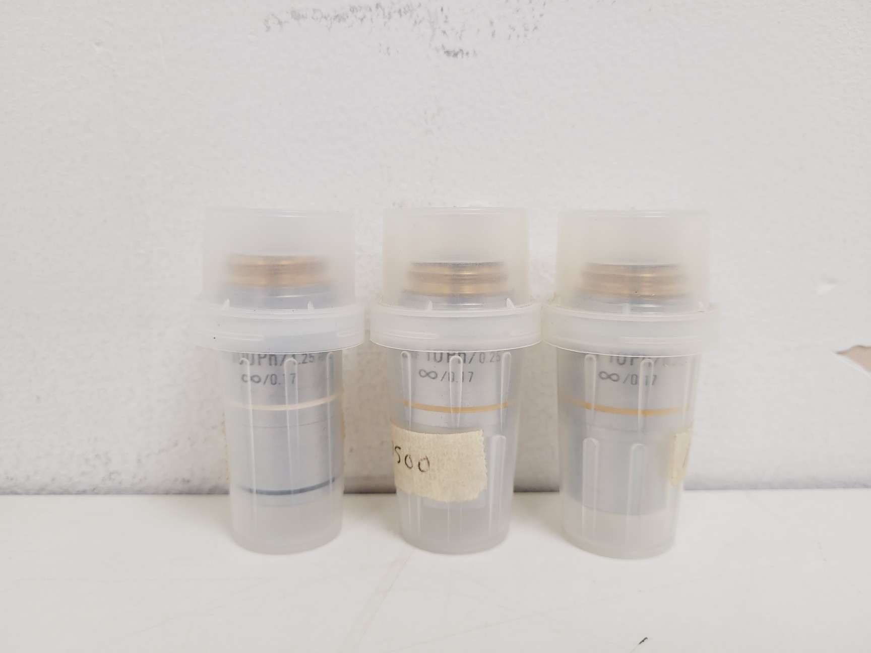 Image of Job Lot of 67 x Leica Olympus Nikon Microscope Objectives & 52 x Eyepieces