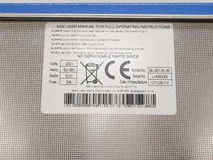 Thumbnail image of Grant XUB12UK Ultrasonic Water Bath
