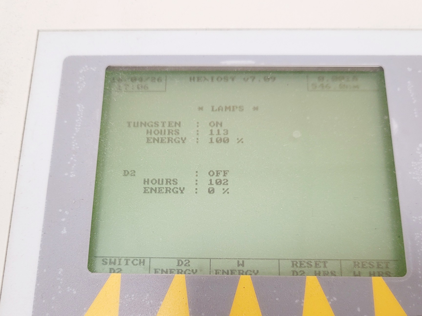 Image of Thermo Helios Gamma UV-Vis Spectrophotometer Lab