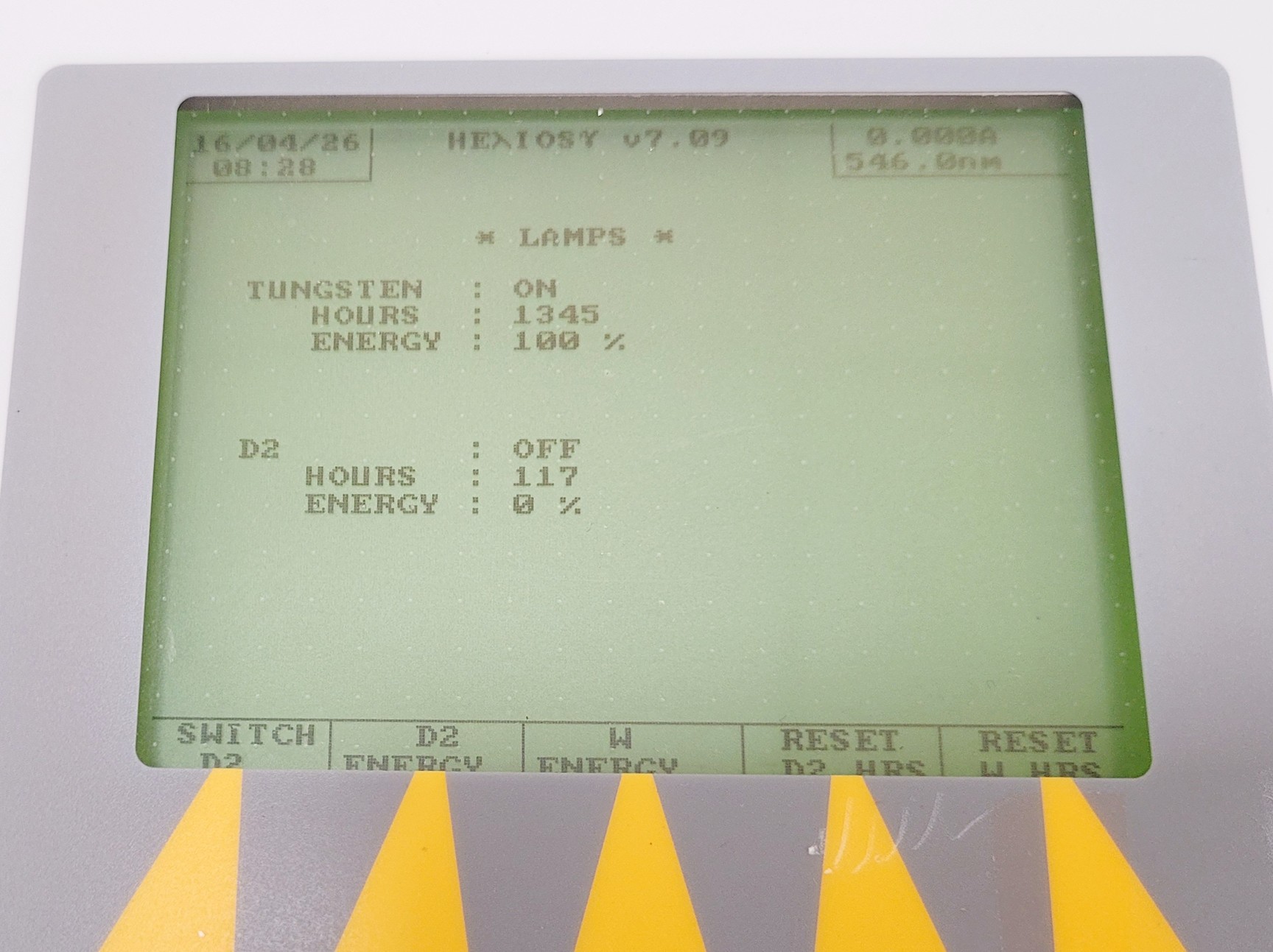 Image of Thermo Helios Gamma UV-Vis Spectrophotometer Lab
