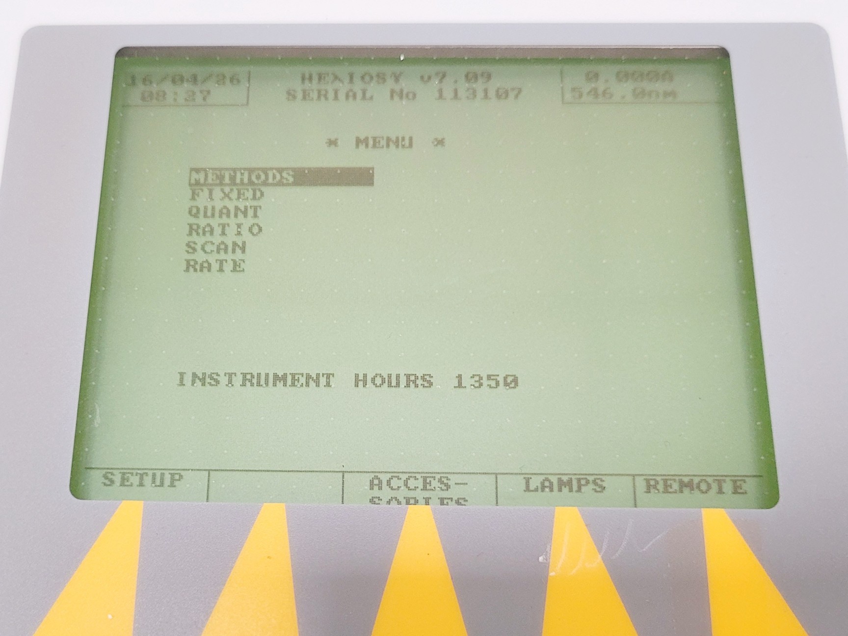 Image of Thermo Helios Gamma UV-Vis Spectrophotometer Lab