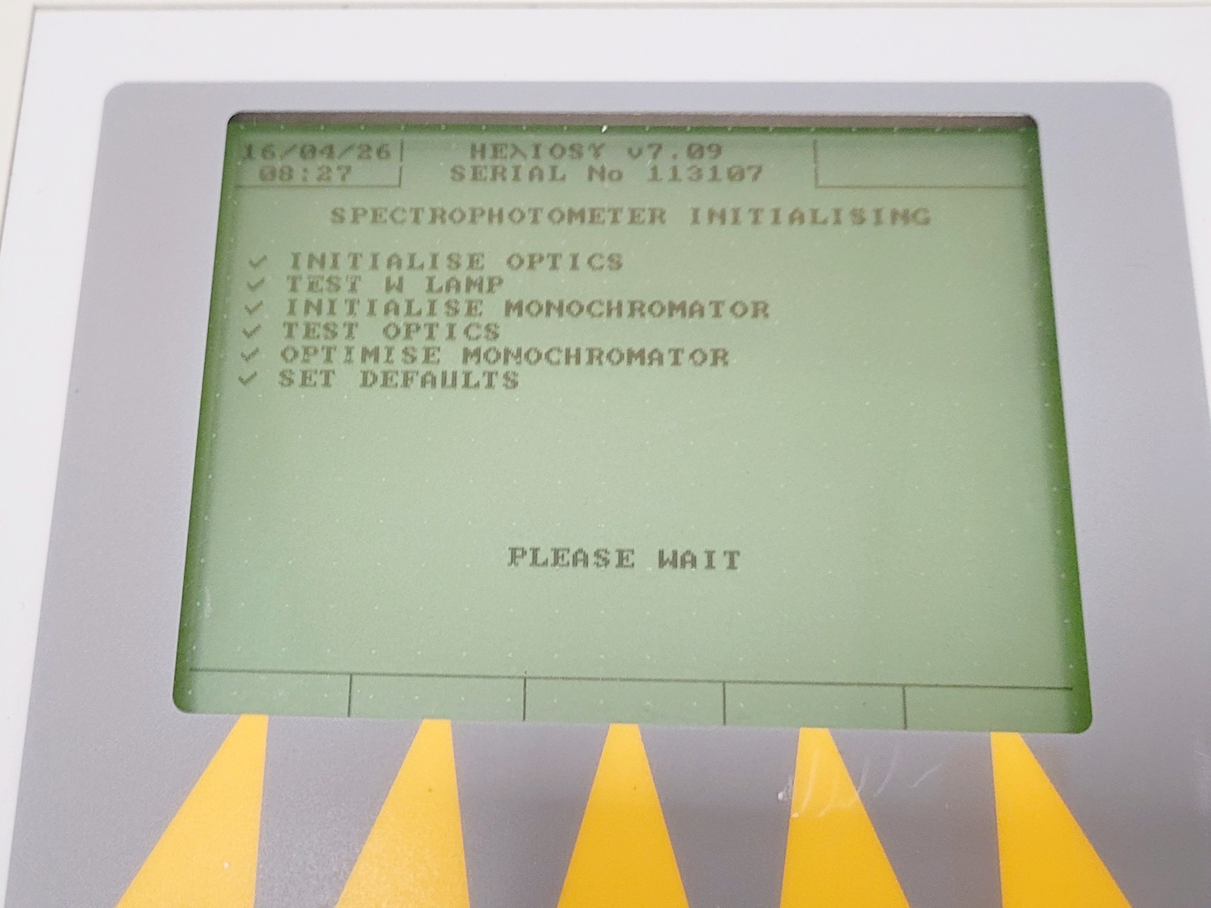 Image of Thermo Helios Gamma UV-Vis Spectrophotometer Lab