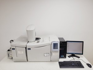 Image of Perkin Elmer Clarus 500 GC-MS System with Clarus 560 MS, PC & Edwards RV3 Pump