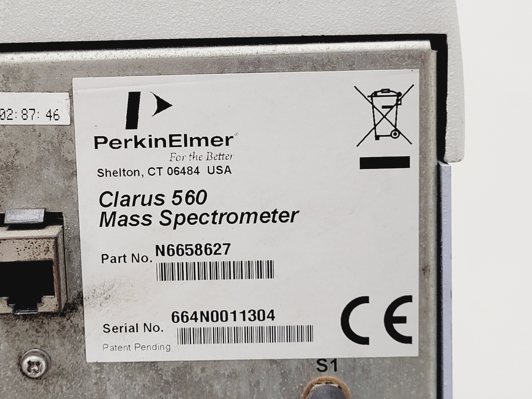 Image of Perkin Elmer Clarus 500 GC-MS System with Clarus 560 MS, PC & Edwards RV3 Pump