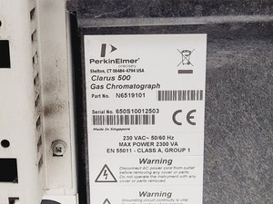 Thumbnail image of Perkin Elmer Clarus 500 GC-MS System with Clarus 560 MS, PC & Edwards RV3 Pump