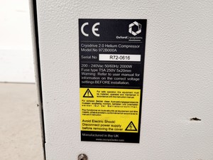 Thumbnail image of  Oxford Cryosystems Cryodrive 2.0 Helium Compressor Model - 972B000A