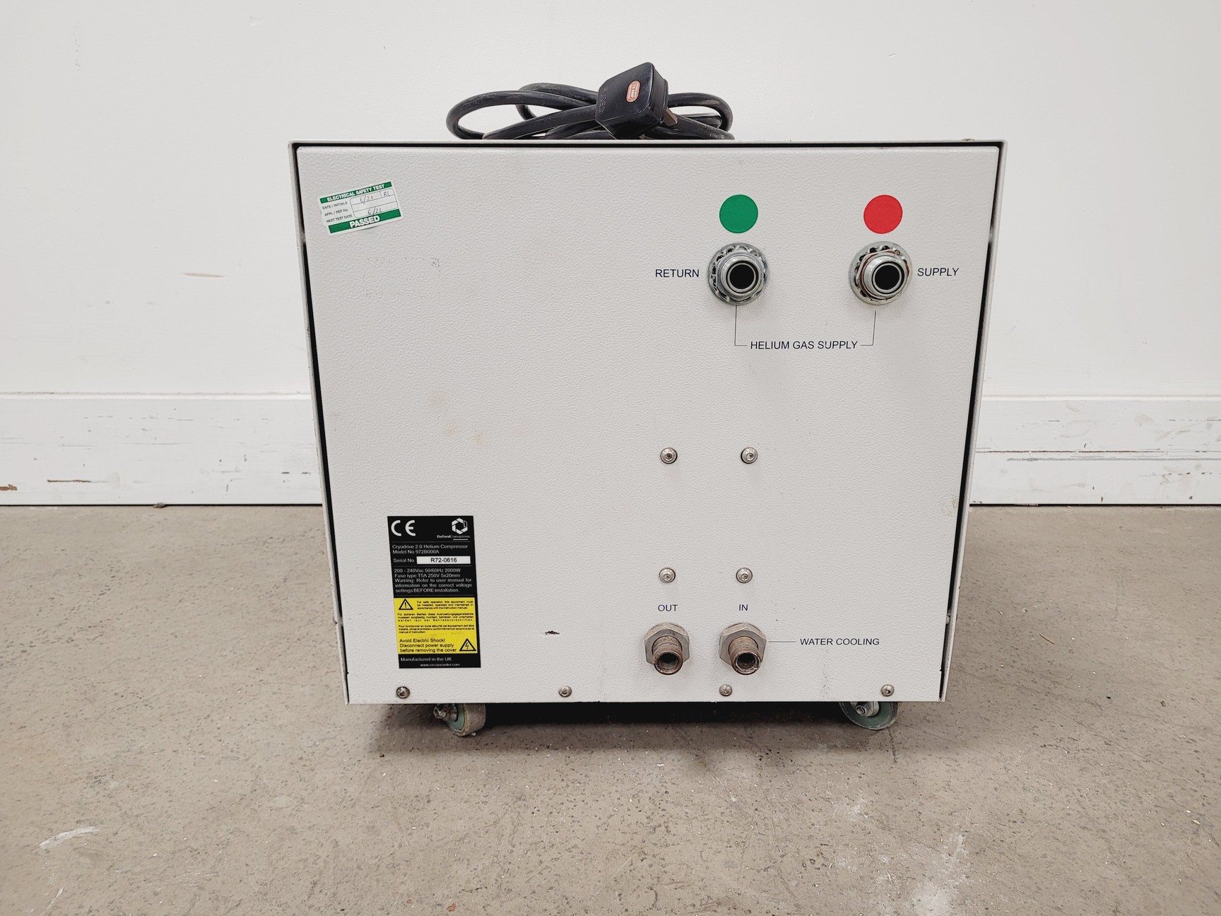 Image of  Oxford Cryosystems Cryodrive 2.0 Helium Compressor Model - 972B000A