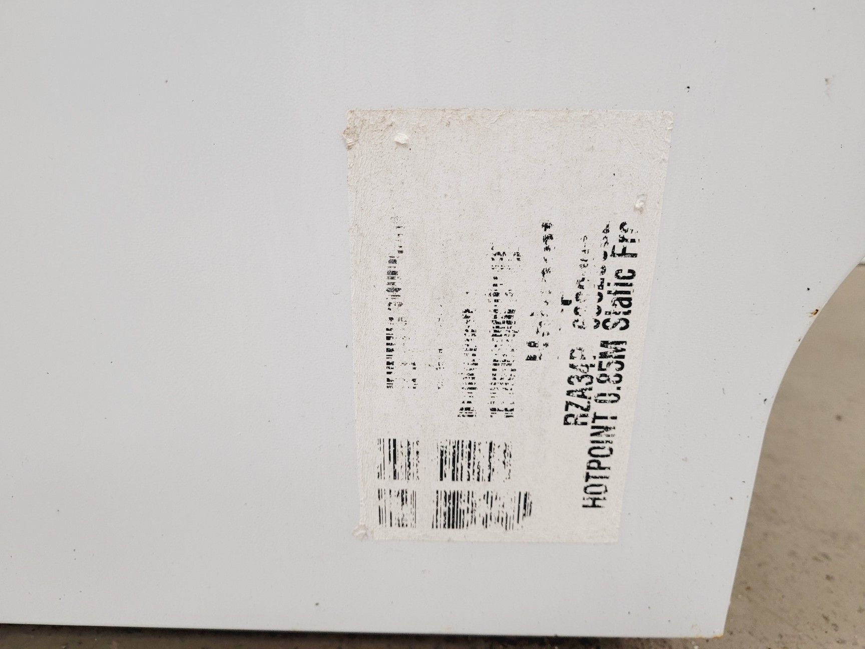 Image of Hotpoint RZA34P Freezer