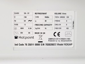 Thumbnail image of Hotpoint RZA34P Freezer