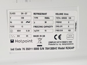 Thumbnail image of Hotpoint RZA34P Freezer