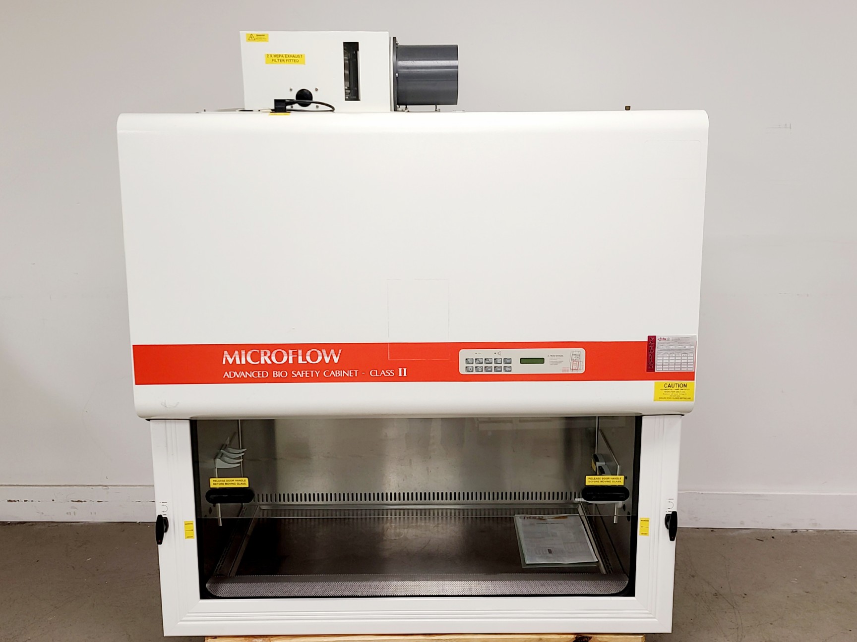 Image of Bioquell Microflow Advanced Class 2 Bio Safety Cabinet ABS1200CLS2-MK2