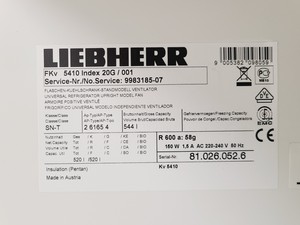 Thumbnail image of Liebherr FKv 5410 Lab Refrigerator