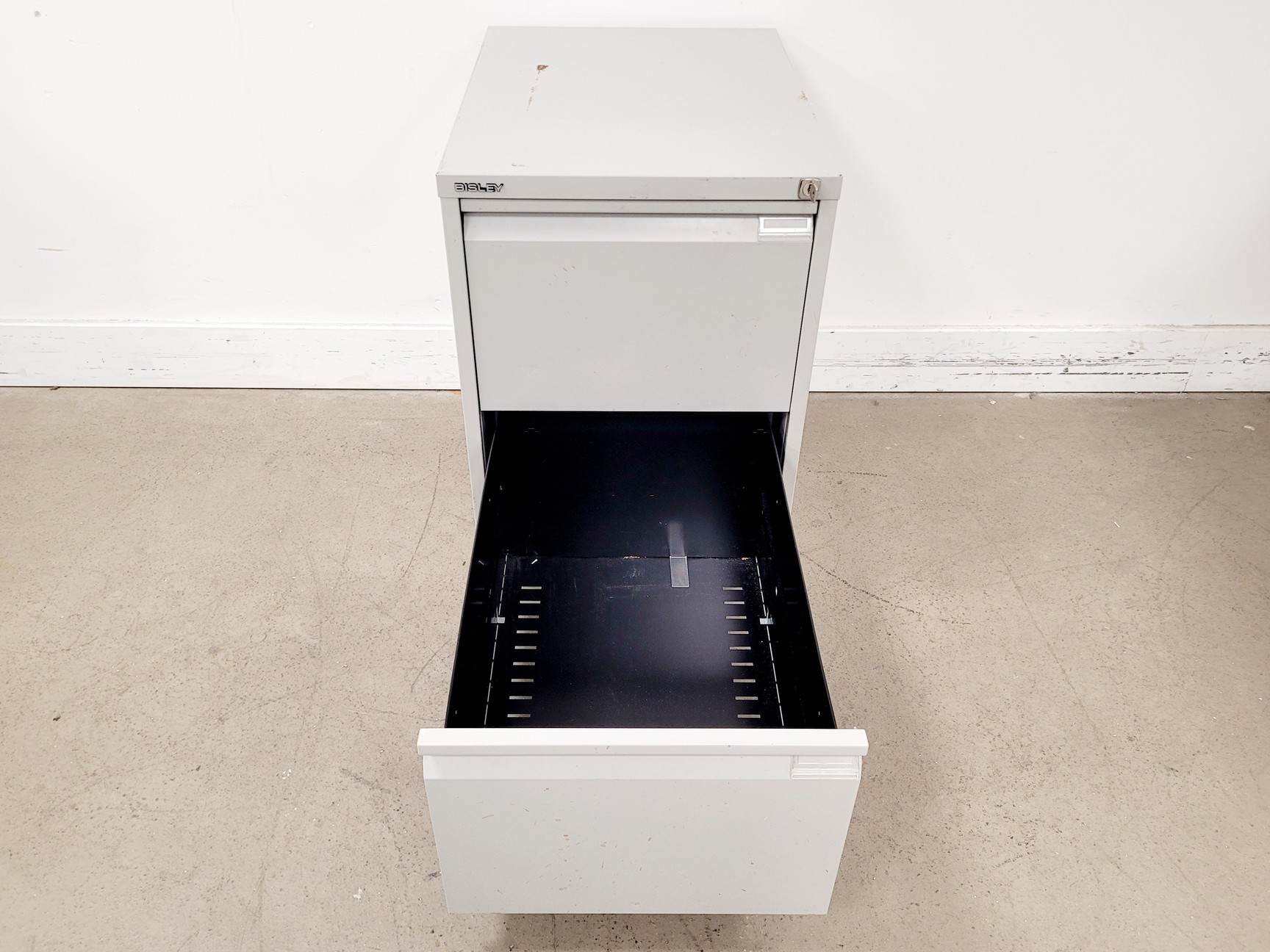 Image of Bisley Filing Cabinet Wx47cm Lx62cm Hx72cm