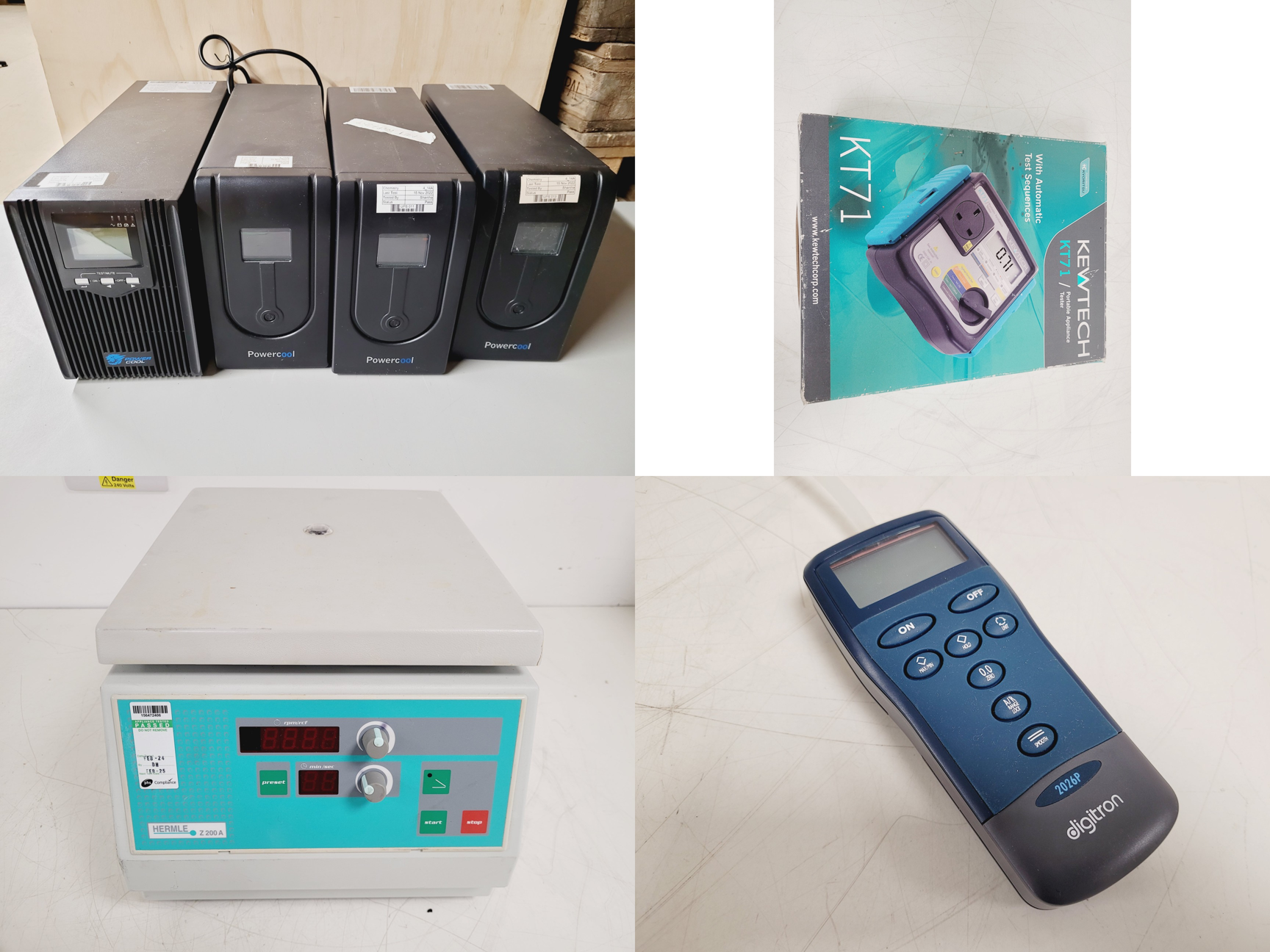 Image of Mixed Job Lot of Laboratory Equipment - Zebra, Dell, Bibby, Mettler Toledo 