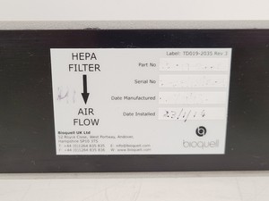 Thumbnail image of Bioquell L3 VHP Gassing Unit Model - TD071-0000-230V