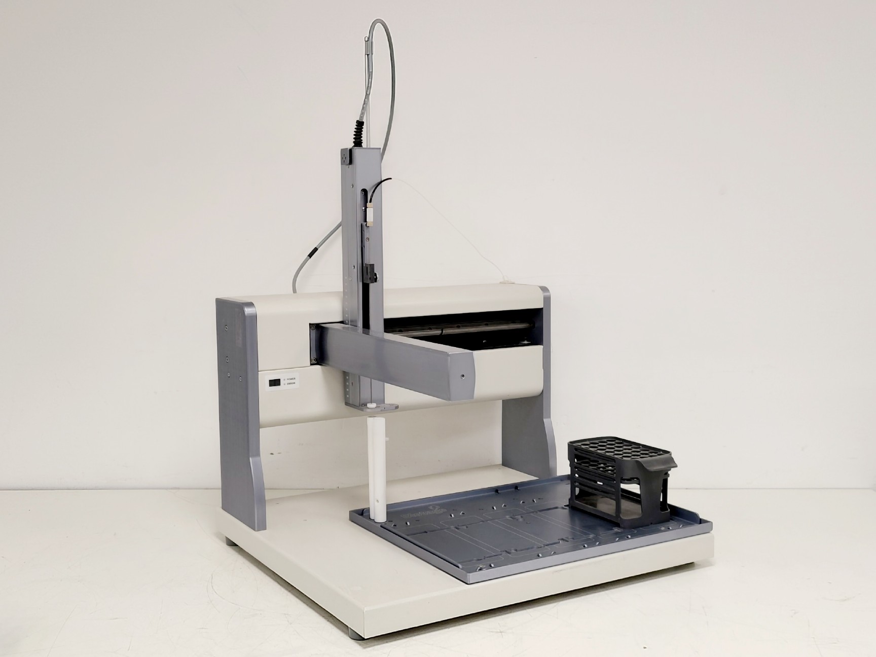 Image of Gilson GX-271 Liquid Handler and PC w/ Biotage Controller and Editor Software