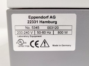 Thumbnail image of Eppendorf Mastercycler EP Gradient S 5345 96-Well