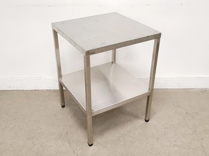 Image of Square Stainless Steel Table Laboratory 