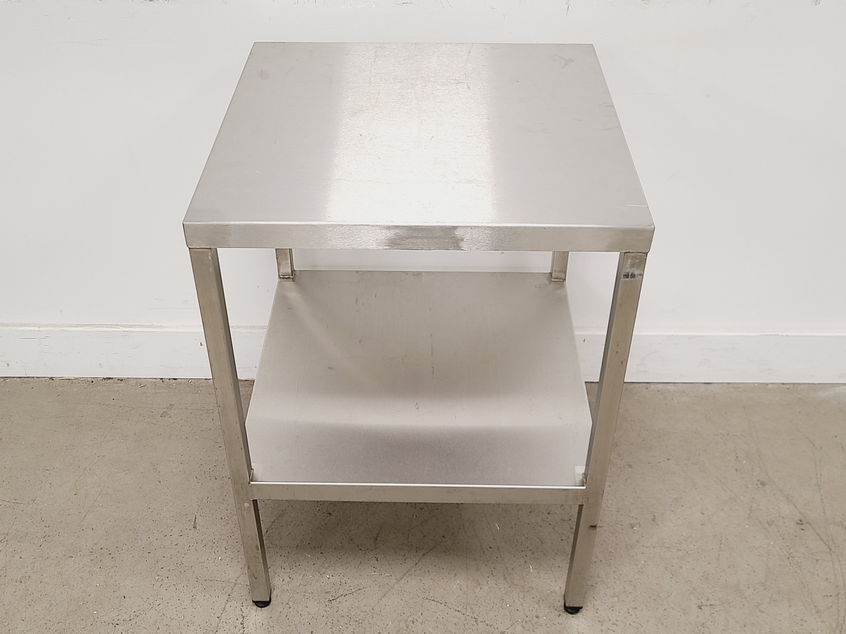 Image of Square Stainless Steel Table Laboratory 
