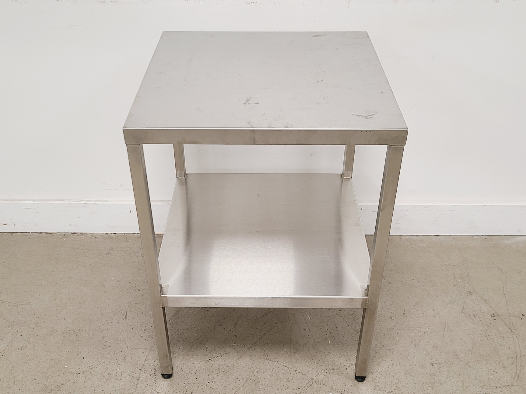 Image of Square Stainless Steel Table Laboratory 