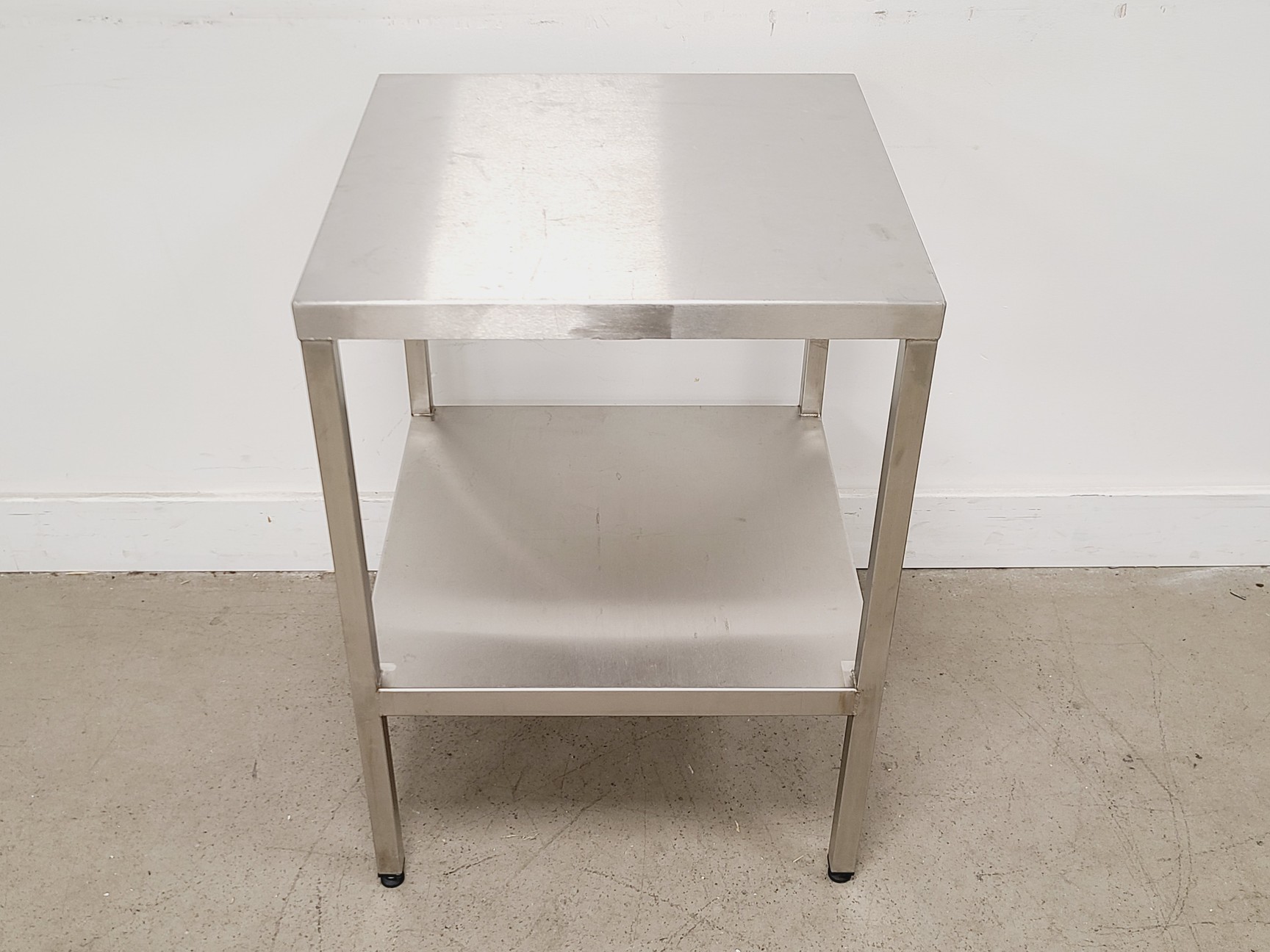 Image of Square Stainless Steel Table Laboratory 