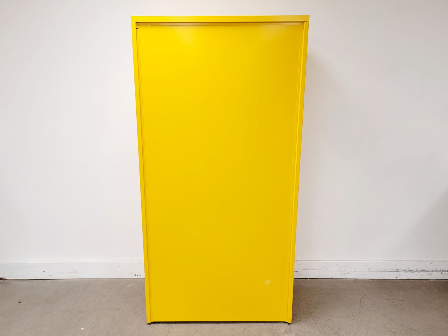 Image of Yellow Solvent Cabinet Chemical Storage 