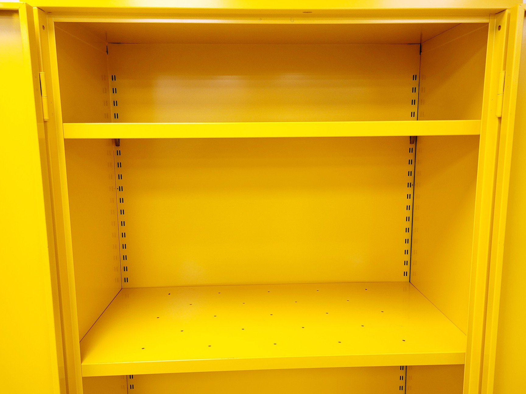 Image of Yellow Solvent Cabinet Chemical Storage 