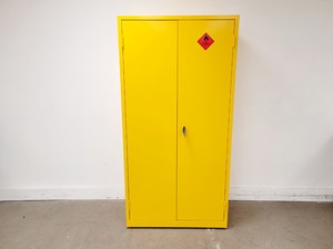 Thumbnail image of Yellow Solvent Cabinet Chemical Storage 