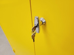 Thumbnail image of Yellow Solvent Cabinet Chemical Storage 