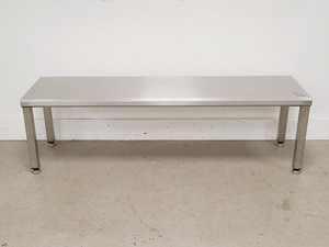 Thumbnail image of Teknomek Hygienox Stainless Steel Bench 150 x 40 x 45cm