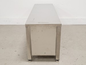 Thumbnail image of Teknomek 304L-Steel Seating Bench With Shoe Compartments