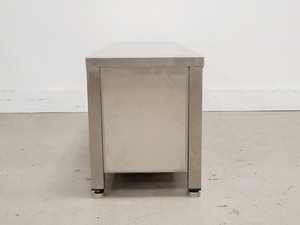 Thumbnail image of Teknomek 304L-Steel Seating Bench With Shoe Compartments