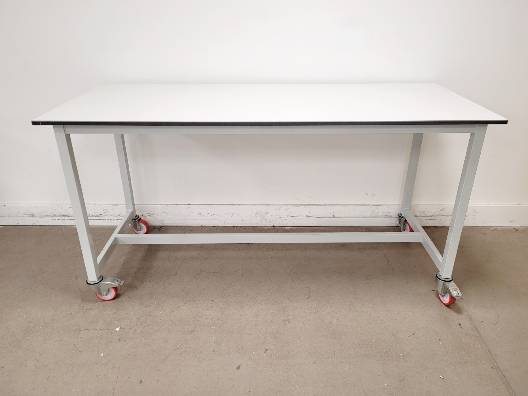 Image of 4 x White Trespa Tables/Laboratory Benching  