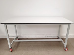 Thumbnail image of 4 x White Trespa Tables/Laboratory Benching  