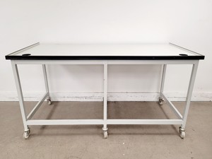 Thumbnail image of 4 x White Trespa Tables/Laboratory Benching  