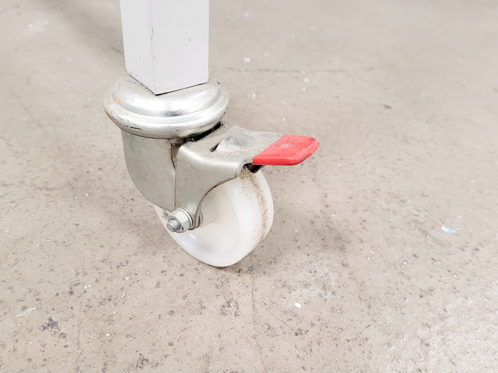 Image of 4 x White Trespa Tables/Laboratory Benching  